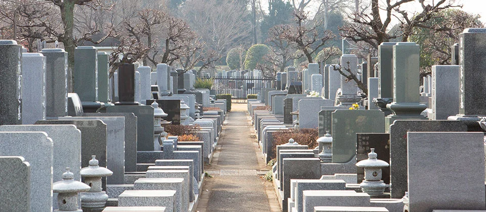 お墓の写真